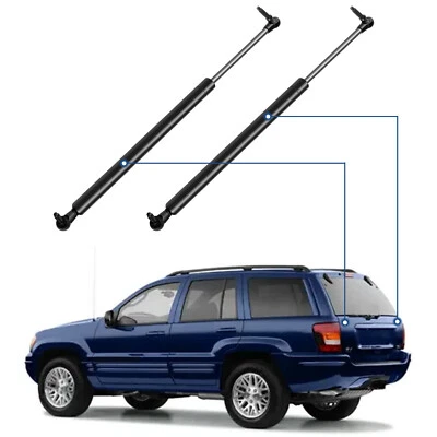 For 1999-2004 Jeep Grand Cherokee Qty 2 Rear Liftgate Hatch Lift Supports Struts - Image 1 of 4