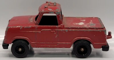 Tootsietoy 1250 Tiny Toughs Red Pick-up Truck Diecast & Durable Plastic Vintage - Image 1 of 4