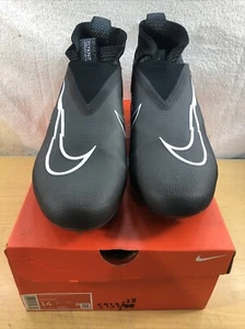 Nike Alpha Menace Elite 3 Black White Cleats Men's Size 14 DM1792-004 (5938) - Picture 1 of 10