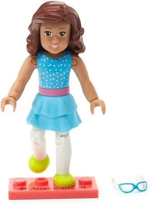Minifigura Mega Construx American Girl Blue Confetti Serie 2 DXW96 Foto 1 de 3