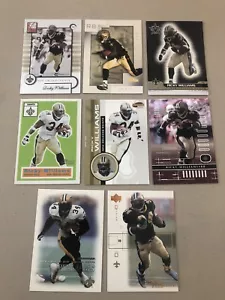Ricky Williams 🏈 New Orleans Saints Football Cards 🏈 8 Card Lot 🏈 - Picture 1 of 11