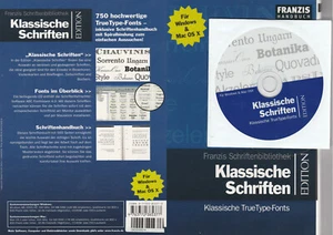 Klassische Schriften- Franzis- CD&Buch - Bild 1 von 1