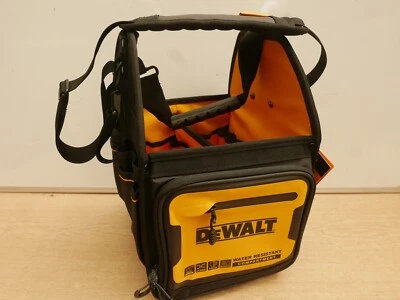 DEWALT DWST60105-1 11" ELECTRICIANS MULTI POCKET OPEN TOTE BAG + SHOULDER STRAP - Image 1 of 4