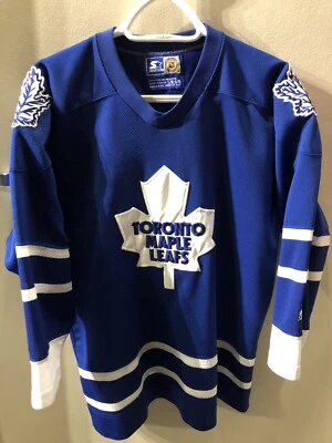 Toronto Maple Leafs Vintage 90s Hockey Jersey Starter Sweater Youth L-Xl NHL - Image 1 of 4