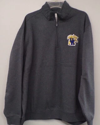 Kentucky Wildcats Reino Unido Bordado 1/4 Cremallera Sudadera XS-4XL, LT-4XLT NCAA Nueva Foto 1 de 4