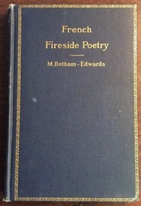French Fireside Poetry Hardback 1921 M Bentham-Edwards BookGnu - Picture 1 of 12