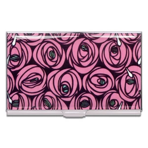 ACME Studio CHARLES RENNIE MACKINTOSH “Roses" Business Card Case - Picture 1 of 2