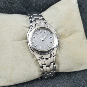 CITIZEN ECO-DRIVE E011-S049601 SUNBURST SILBER QUARZ DAMEN UHR  - Bild 1 von 10