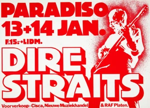 Dire Straits - 1982 - Paradiso - Amsterdam - Magnet - Picture 1 of 2