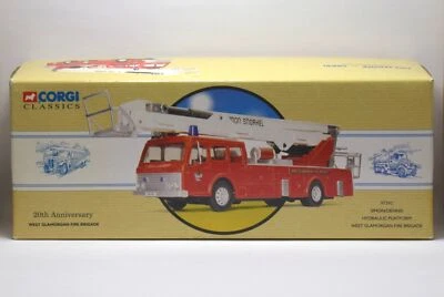 Corgi 97392 1/50 Simon/Dennis Hydraulic Platform W Glamorgan Fire Brgade Diecast - Image 1 of 3