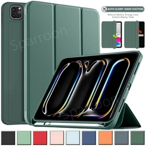 For iPad Pro 13 12.9 11 iPad 5 6 7 8 9 10th Air Mini Shockproof Stand Cover Case - Picture 1 of 71