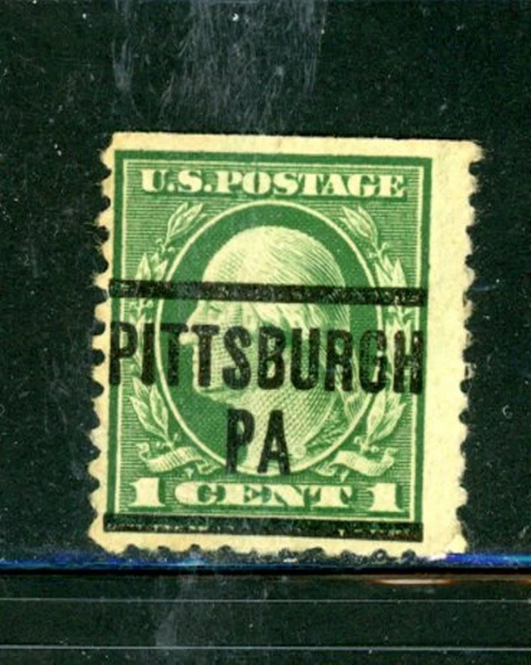 US Scott # 498 - Used - Precancelled "Pittsburgh, PA" - Image 1 of 1