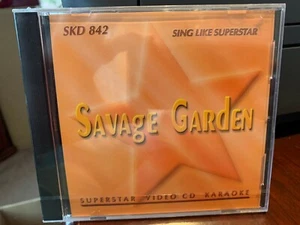 SUPERSTAR KARAOKE VIDEO CD VCD 842 SAVAGE GARDEN MULTIPLEX 13 TRACKS - Picture 1 of 2