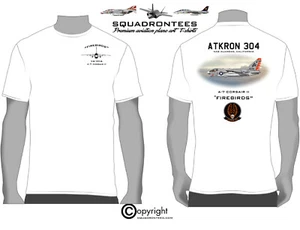 VA-304 Firebirds A-7 Corsair Squadron T-Shirt - USN Licensed Product - Picture 1 of 3