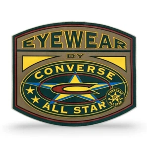 Eyewear By Converse All Star Sticker 4" Vintage 1990s 90s Skate Surf Shoe Decal - Picture 1 of 2