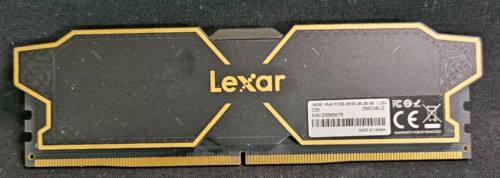 Lexar Thor DDR4 RAM 16GB Kit (1Rx8) 5600 MHz, DRAM 288-Pin UDIMM Desktop ...