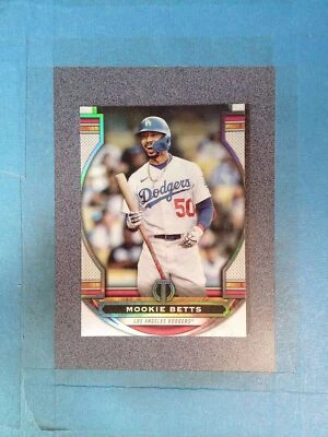JY13) 2023 Topps Tribute MOOKIE BETTS #45 Los Angeles Dodgers - Image 1 of 2
