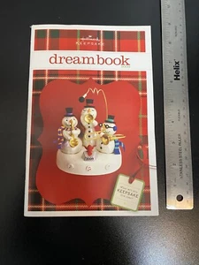 Hallmark Keepsake Ornaments Christmas Memories Dream Book 2009 With Wish List - Picture 1 of 3