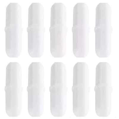 Barras de agitación magnéticas 10 piezas PTFE agitador magnético mezclador barra de agitación 20 mm/0,8 pulgadas  Foto 1 de 4