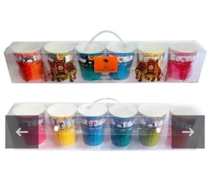 NEW The Bombay Store Elephant Procession Kullad/Chai Set of 6 (180 ml) TBS22654 - Picture 1 of 7