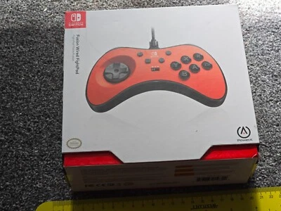 NINTENDO SWITCH OFFICIAL FUSION WIRED FIGHTPAD USB CONTROLLER GAME FIGHT PAD NEW - Image 1 of 4