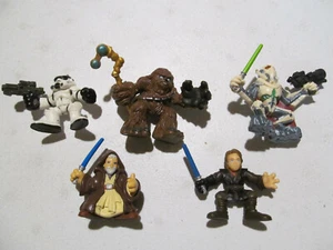 Star Wars 5 Figuras Lote 2001-2004 Galáctica Heroes Anakin General Grievous - Imagen 1 de 2