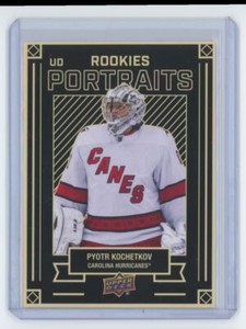 2022-23 Upper Deck UD Portraits Pyotr Kochetkov Hockey Cards #P-45