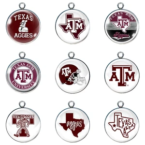 Texas A & M Glas Cabochon Charms - Bild 1 von 21