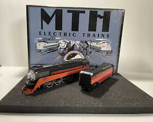 MTH Ho Scale Model Train GS-4 Southern Pacific Steam Locomotive W/ Sound & Smoke