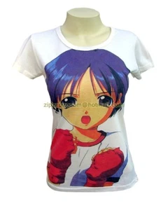 Ladies Womens Japanese Manga Anime Cartoon Sexy Tokyo Adult T-shirt All Sizes - Picture 1 of 9