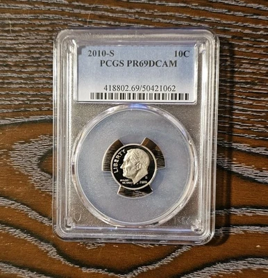 2010-S Roosevelt Dime PR69DCAM - Image 1 of 2
