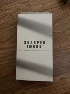 Sharper Image Smart Phone Photo Printer Cartridge & Paper Refill Pack NIB - Picture 1 of 2