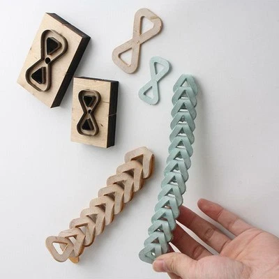 Leather craft Loop splicing shoulder straps belt Cutter Die Cutting mould Tools - Image 1 of 4