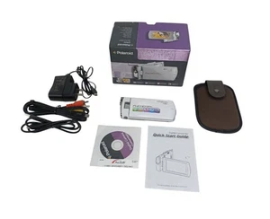 Polaroid iD1440 Full HD 1080p Camcorder White Box And All Accessories - Picture 1 of 10