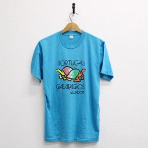 Vintage Tortugas Galapagos Inseln Ecuador Schildkröte T-Shirt Medium - Bild 1 von 7