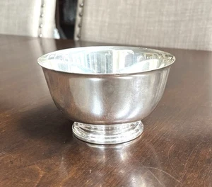 Vintage Silverplated Paul Revere Reproduction Bowl by WM Rogers and Sons  5” - Picture 1 of 4