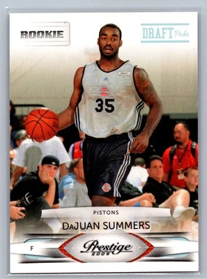 DaJuan Summers 2009-10 Panini Prestige Draft Picks Light Blue /999 #234 - Image 1 of 2
