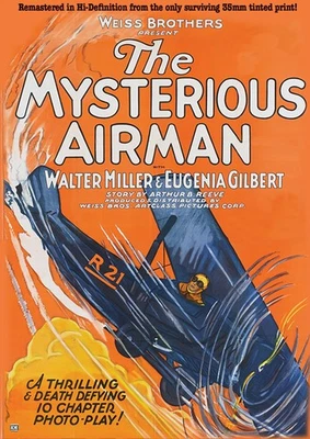 The Mysterious Airman (KPF Restoration) (DVD) Walter Miller (US IMPORT) - Image 1 of 4