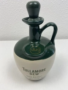 Tullamore Dew Irish Whiskey Jug Crock/Bottle 750ml Vintage Empty Dublin Ireland - Picture 1 of 6
