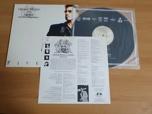 George Michael And Queen - Five Live 1993 Korea Vinyl LP Rare - Picture 1 of 6