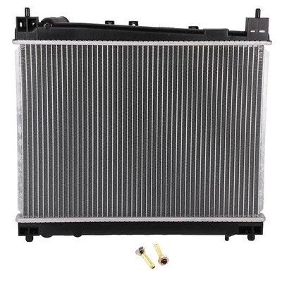 Radiador de flujo descendente de aluminio 1 pieza para Toyota Echo 2000-2005 y Scion xA 2004-2006 Foto 1 de 4