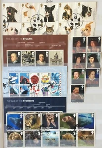 Set commemorativi 2010 GB - usati - principalmente ex FDC - inserzioni multiple - Foto 1 di 21