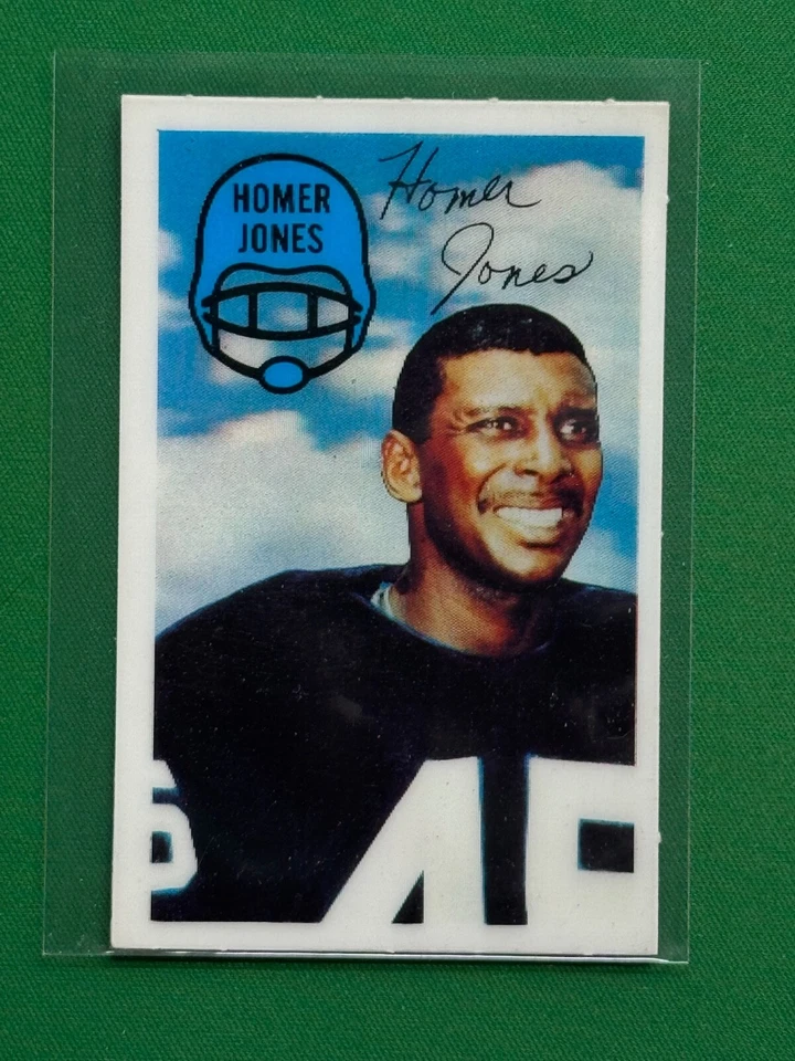 1970 Kellogg's 3-D Super Stars Xograph Football #52 Homer Jones - Image 1 of 2