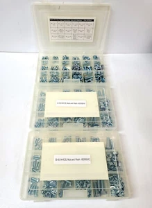 690 Piece Metric Grade 8.8 Assortment Hex Head Capscrews Nuts Washers M6 M8 M10 - Picture 1 of 4