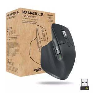 Logitech Business Mouse Mx Master 3S For Business & Office, 8000 dpi, Black - Picture 1 of 3