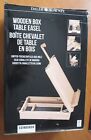 Boxed Daler Rowney Edinburgh Wooden Box Table Easel - Excellent used condition