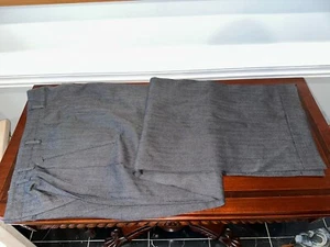 VESTIDO PLISADO HOMBRE A MEDIDA, 100% LANA DE ESTAMBRE, GRIS, PANTALONES Talla: 33 - Imagen 1 de 7