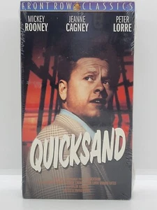 QUICKSAND VHS Movie Mickey Rooney 1950 Front Row Entertainmen(2001) New & Sealed - Picture 1 of 3