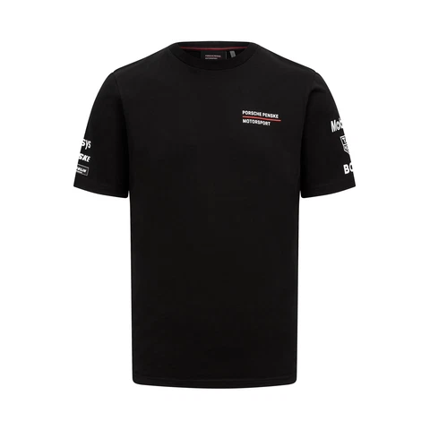 Porsche Penske Motorsport Team T-Shirt - Black Cover