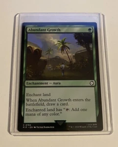 Abundant Growth - MTG - #194 - Universes Beyond: Fallout (PIP) - Picture 1 of 2